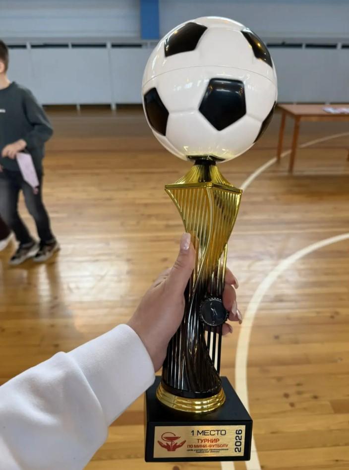 Победитель регионального турнира по мини-футболу Команда Тамбовского областного онкологического клинического диспансера